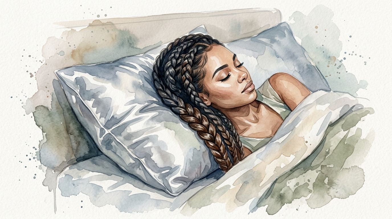 Best silk pillowcases for braids in 2026