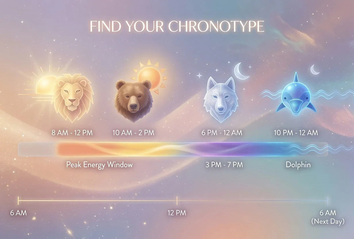 How Much Sleep Do I Need? Age & Chronotype Guide 2026 (Lion, Bear, Wolf, Dolphin)