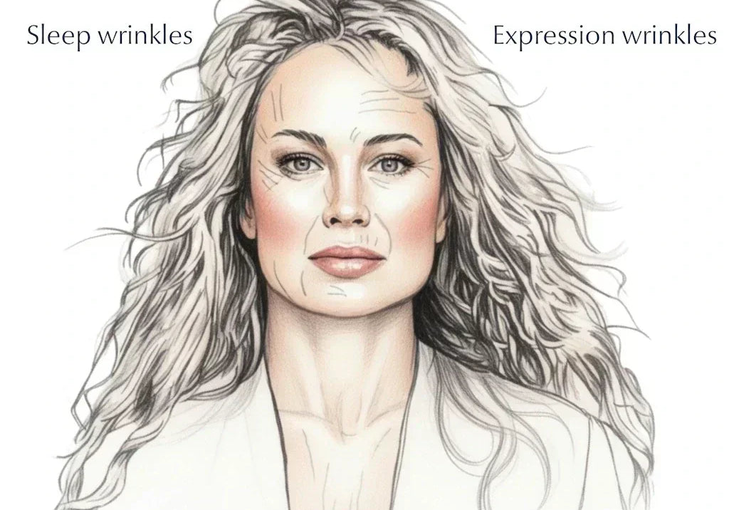 Sleep Wrinkles vs Expression Wrinkles: How to Tell Them Apart and Prevent Both in 2026