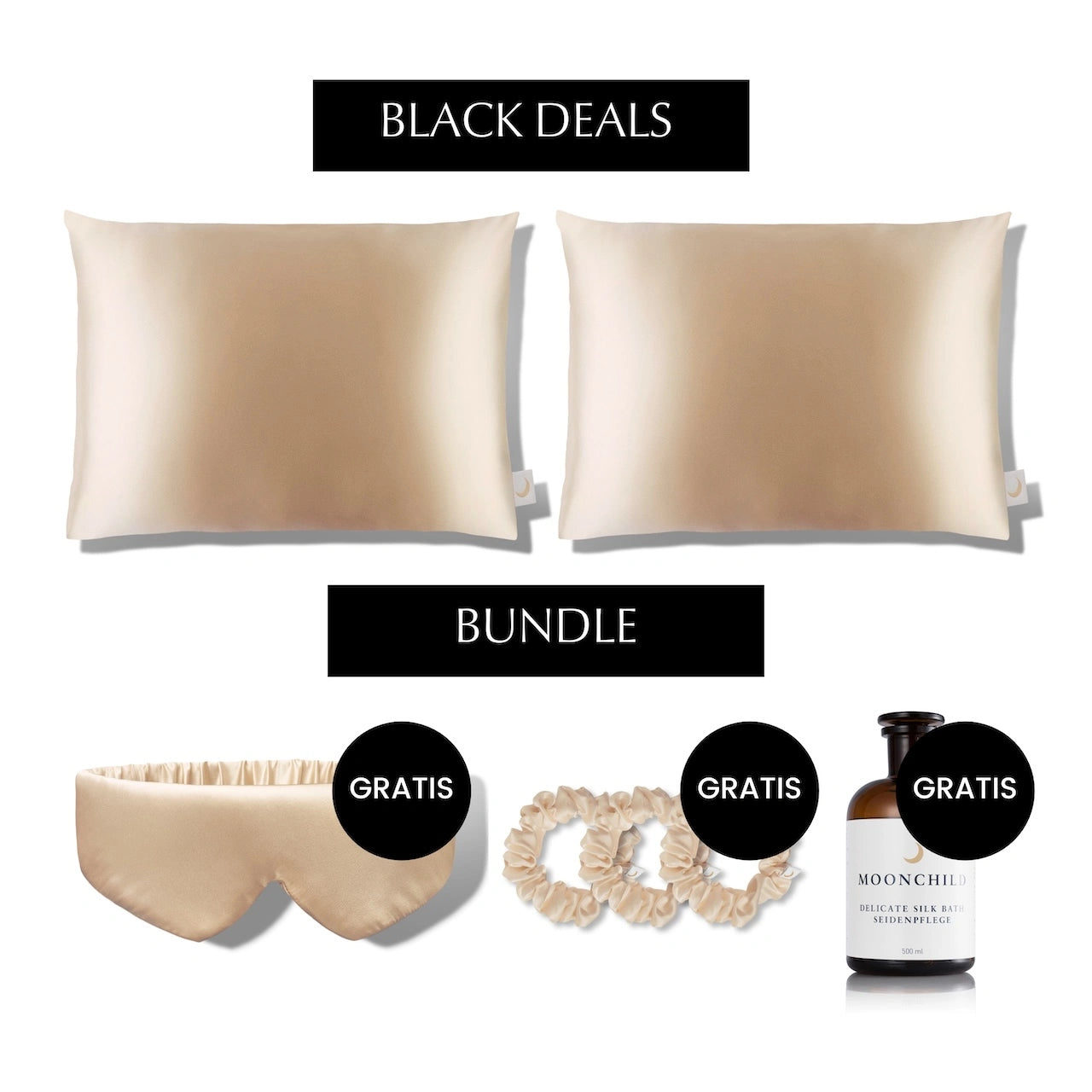 Moonchild® Sustainable Silk Pillowcase