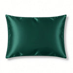 moonchild silk pillowcase emerald green