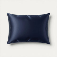 moonchild organic silk pillowcase navy blue
