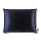 Moonchild premium organic silk pillowcase dark blue navy