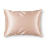 premium silk pillowcase rosé champagne Italian silk