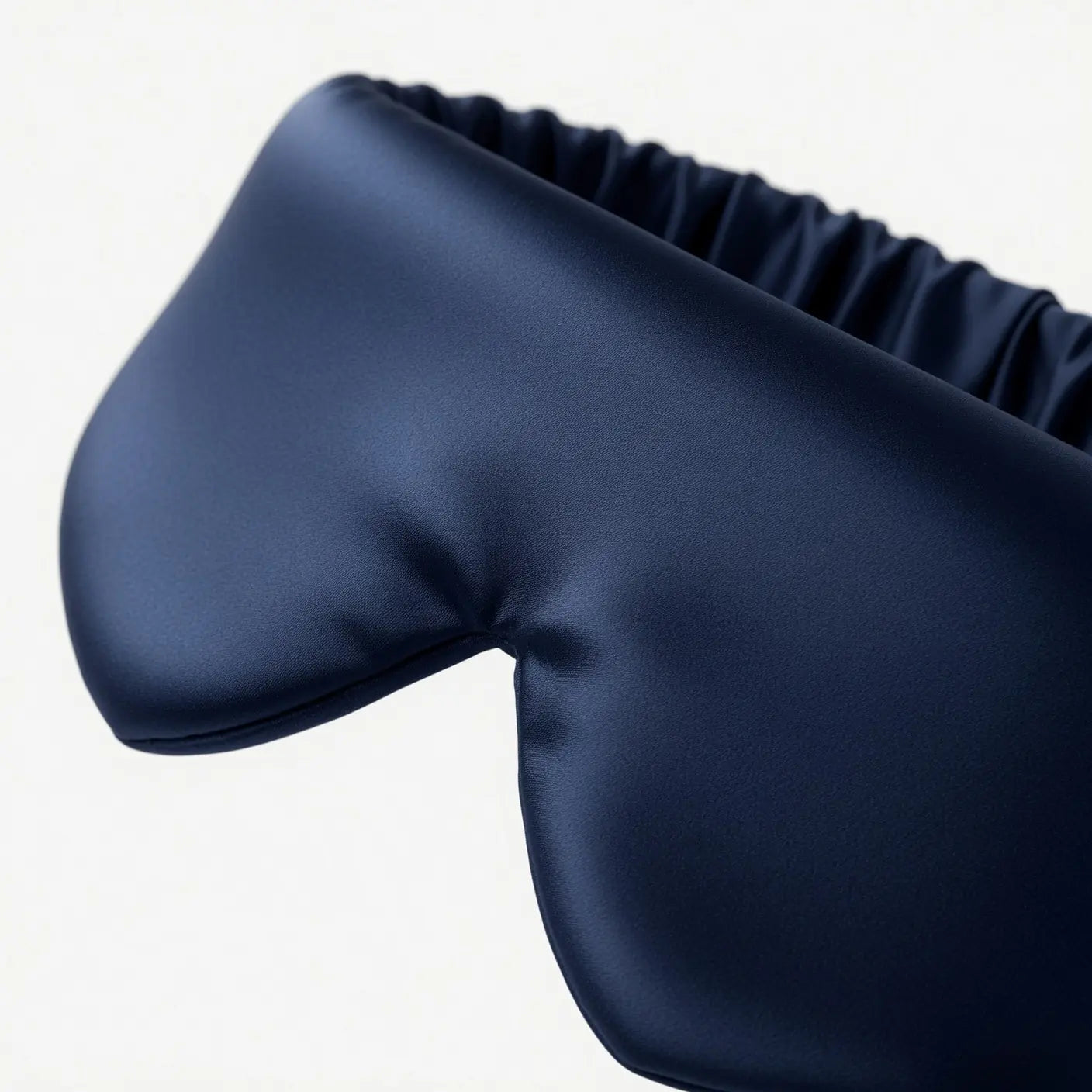 premium silk sleep mask navy blue 33d contour