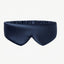 premium silk sleep mask navy blue