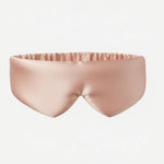 premium silk sleep mask rose champagne Italian silk