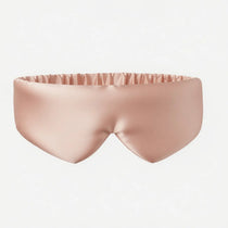 premium silk sleep mask rose champagne Italian silk