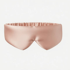 premium silk sleep mask rose champagne Italian silk