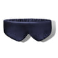 Moonchild premium organic silk sleep mask dark blue navy