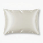 moonchild silk pillowcase ivory white organic