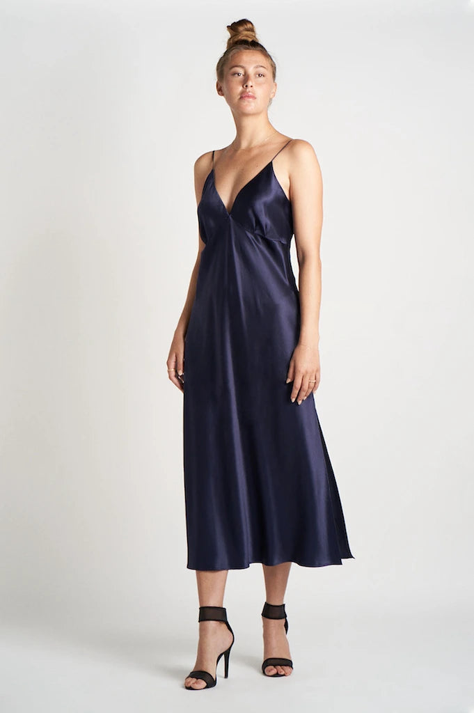Satin Silk Slip DressAmazônia / M Satin Silk Slip DressAmazônia / M