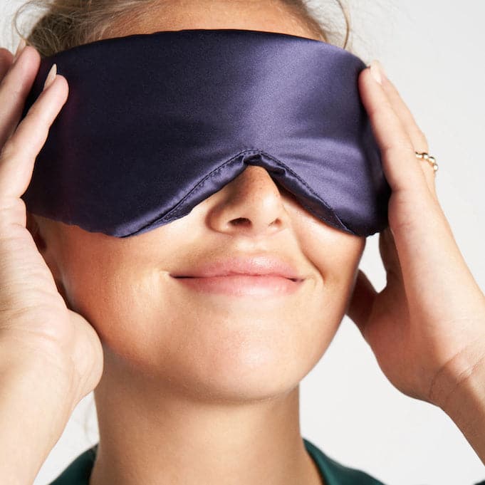 2 Pcs Silk Satin Blindfold Eye Cover Silk Sleeping Mask -  Israel