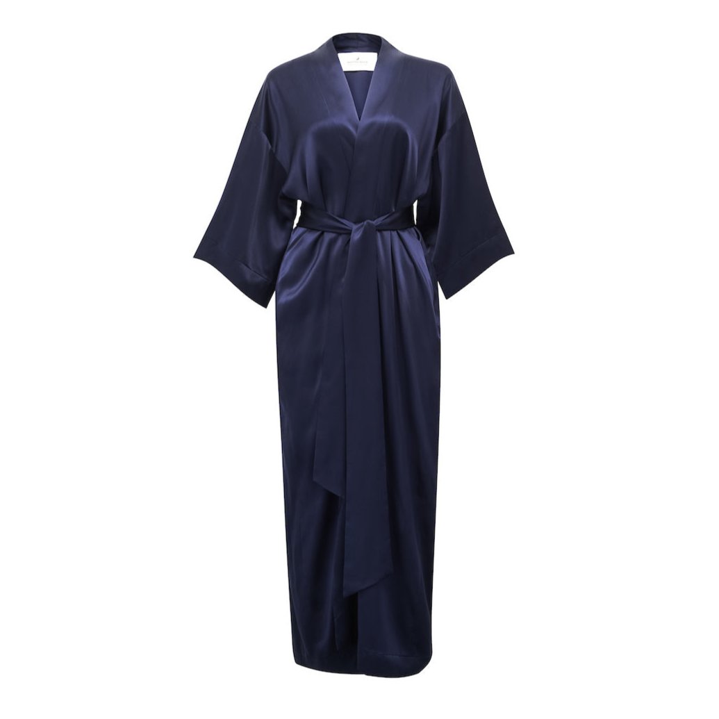 Silk Robe Long Kimono Style | Moonchild Silk Robe Long Kimono Style | Moonchild